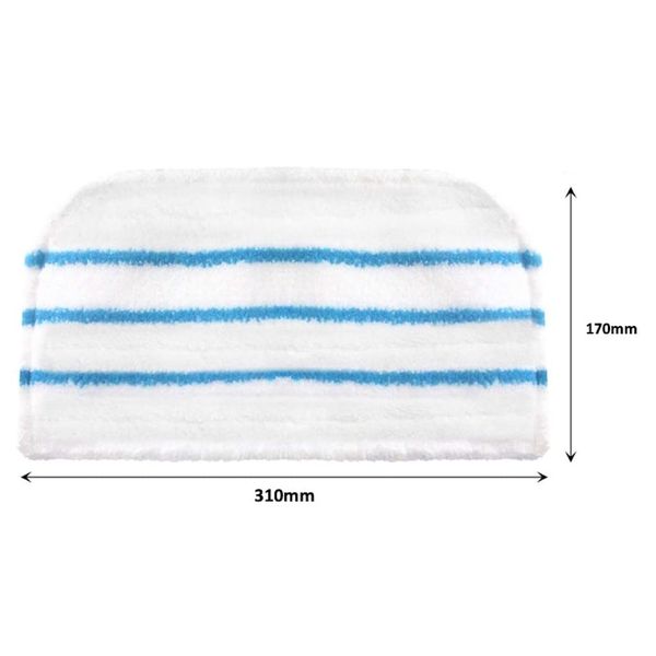 Deals2u365 3 x Compatible Microfibre Steam Mop Pads for Beldray BEL01097 Steam Cleaner