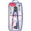 Maped Bow Precision System Fancy Compass (Assorted Colours), purple or blue, 291013