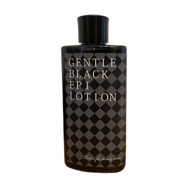 Aftershave lotion, aftershaving lotion, unwanted hair care lotion &quot;Gentle Black Epilation&quot;