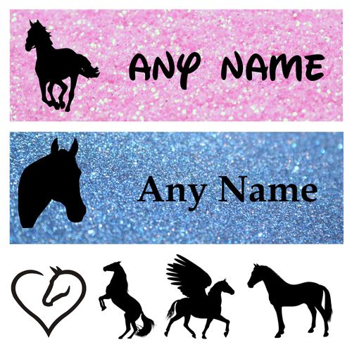 Personalised Stable Door Sign, Horse/Pony Name Plate Plaque, 275mm x 90mm