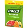 HALLS Defense Assorted Citrus Vitamin C Drops, Economy Pack, 80 Drops