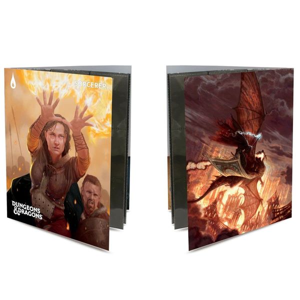 Ultra-Pro 194597 Dungeons & Dragons Class Folio Sorcerer Accessories, Multicoloured, 18601