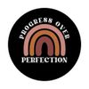 Progress Over Perfection Retro Motivational Teacher PopSockets Swappable PopGrip