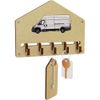 Azeeda 'White Van' Wall Mounted Key Hooks/Holder (WH00058686)