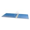 Universal Slant D-Ring View Binder, 3 Rings, 3" Capacity, 11 x 8.5, Light Blue