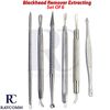 Blackhead Remover Facial Cleaning Blemish Comedone Extractor Kit Instruments CE