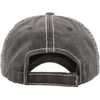 KBETHOS KBV-Basic DGY Hand Washed Hand Distressed Baseball Cap