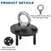 WIKIBB Outboard Engine Lifter Ring Tool with Adapter and Ring Suitable for Evinrude Johnson BRP ETEC Outboard Motor