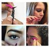 LASSUM 2 Pcs Eyeshadow Stencil Models Template Shaper Tool Eye Liner Tail Seal