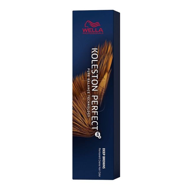 Wella Koleston Perfect 4/75 Medium Brown/Brown Red-Violet, 2 oz