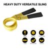1X 6FT Nylon Eye&Eye Web Lifting Sling Flat Loops Rigging Towing Hoist Straps US
