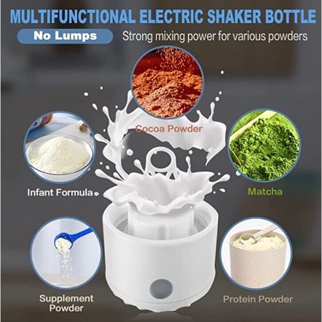 Electric Shaker Bottle - Shaker Bottles For Protein And Powder