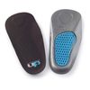 Ultimate Performance Ultimate Gel Heel and Arch Support 3/4 Insole, Large/X-Large, Black/Blue