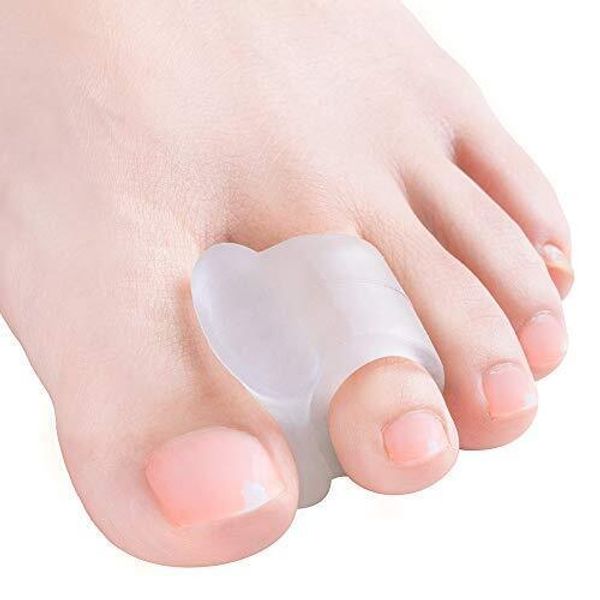 Welnove - 10 Pack Toe Separators Gel Toe Spacers Bunion Correctorï¼ˆ1st/2nd Toe