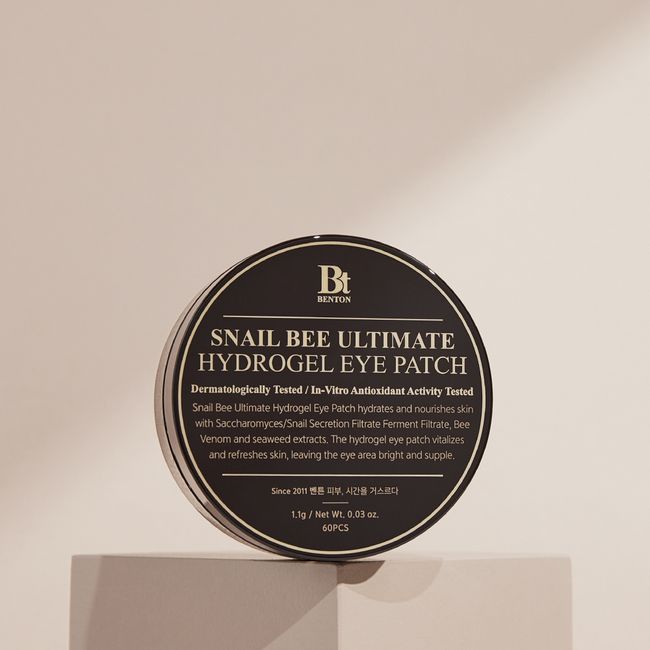 [Benton] Snail B Ultimate Hydrogel Eye Patch 1.1gx 60 sheets