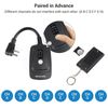 DEWENWILS Remote Control Outlet Timer Wireless On/Off Switch Plug in Timer
