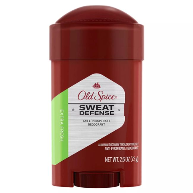 Old Spice Hardest Working Collection Sweat Defense Extra Fresh Antiperspirant Deodorant 73g Overseas Deodorant America