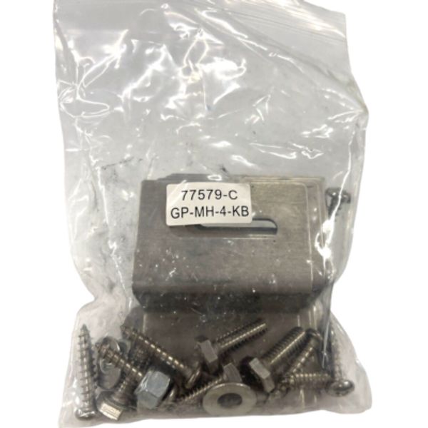 Go Power GP-MH-4-KB Solar Panel Mounting Hardware Kit Brackets Bolts 77579-C