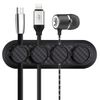 Cable Holder, Cable Clip, Magnet, Cord Storage, Neatly Organize, USB Cable, Charging Cable, Carbon Pattern