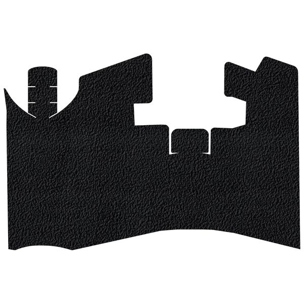 Tractiongrips self-Adhesive Rubber Grip Overlay Compatible with Ruger RXM