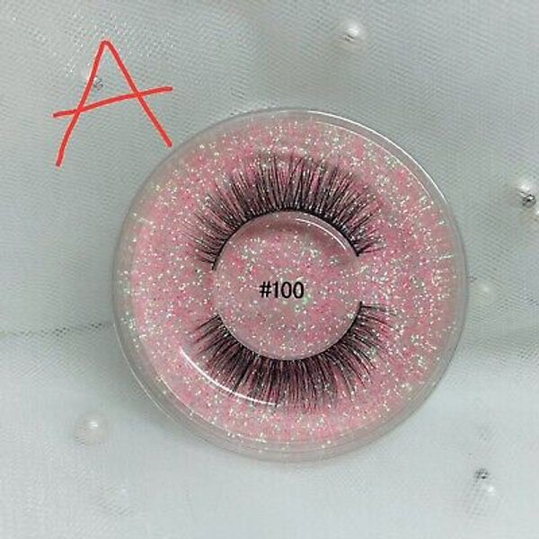 eyelashes 3d faux mink lashes /1pc