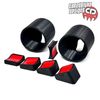 Dual gauge pod mount 52mm 4X viewing angles steering column dash cluster