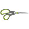 Nirosta Universal Scissor Praktika 23cm, Stainless Steel Grey/Green/Silver, 23 x 6 x 1.3 cm