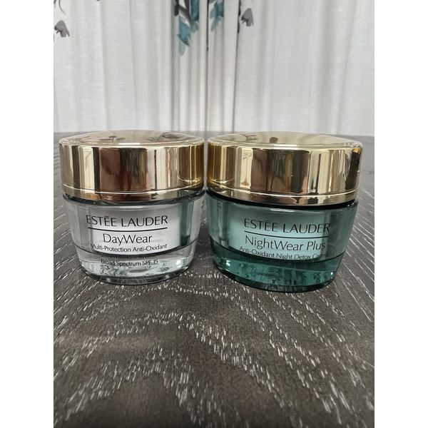 Estee Lauder DayWear & Nightwear Plus Advanced Anti Oxidant Creme SPF 15 .5 oz