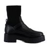 Sam Edelman Women's Elly Ankle Boots, Black Leather, 9 Medium (B,M)