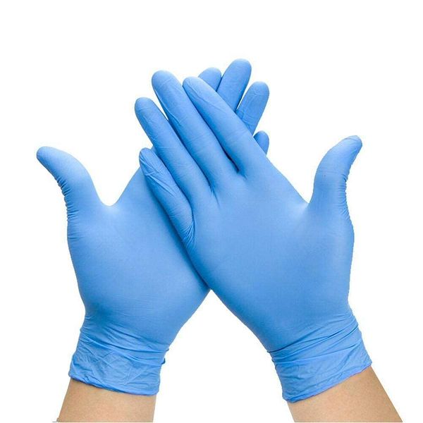 Nitril-Einweghandschuhe, Größe L, Blau, 100 Stück