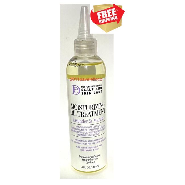 Moisturizing Oil Treatment ( LAVENDER & MARULA ) Scalp and Skin Care