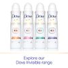 Dove Advanced Care Invisible Dry Spray Antiperspirant Deodorant No White Marks on 100 Colors Sheer Fresh 48-Hour Sweat and Odor Protecting Deodorant for Women 3.8 oz