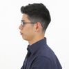 EVERNEVER AZ Label EVAZ-004C3-14 Sunglasses, Men's, Driving, Polarized Sunglasses, Stylish, Day/Night Use, Square, UV Protection, Light Color, Thin, Thin, Smoke (slightly Small to Regular Size)