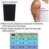 Luwint Bicep Tendonitis Brace, Knitted Compression Upper Arm Sleeve Support, 1 Pair (Large)