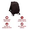 Rothco MOLLE II 3-Day Assault Pack, Black