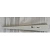 16 Rubbermaid Brackets Twin Track Bracket 14.5” White FG4C0602