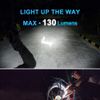 LUMINTOP Tool AAA Waterproof Flashlight, 130 Lumens, IPX-8, TIR Lens, 3 Output Modes, Memory Function, Battery Powered