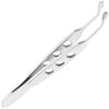 Uonlytech Meibomian Gland Expressor, Stainless Steel Eyelid Massage Tweezers Professional Face Care Forceps Craft Tweezers Tools for Dry Eyes