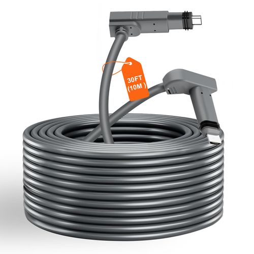 GEEKERA Starlink Gen 2 Cable, 30FT/10M Starlink Replacement Cable 1200Mbps High-Speed, 26AWG Extension Ethernet Cable Waterproof & Durable, Plug and Play