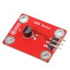 ViaGasaFamido LM35 Temperature Sensor Module DIY Non-contact Infrared Temperature Sensor Module Compatible for Microbit 3.3V-5VDC, Red, Screw Connector, Plastic, PCB Mount