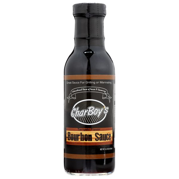 CharBoy's Bourbon Sauce for Grilling, Cooking, Marinating