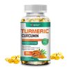 Turmeric Curcumin with Black Pepper Extract BioPerine Capsules Highest Potency