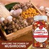 Lions Mane Mushroom Supplement 1000mg Boost Memory Focus Nootropic Immunity 60pc