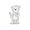 Warmies® Plush Grey Marshmallow Bear Microwave,Medium