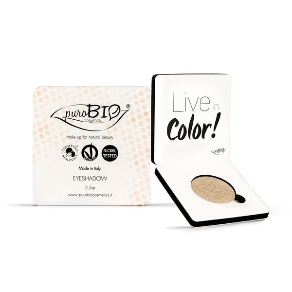 PURO BIO - Ombretto Compatto SHIMMER - Champagne