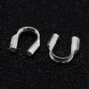 Perlin 5-Piece 925 Sterling Silver Jewellery Wire Protector Set - Curved U-Shape - Silver