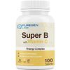Puregen Labs Super B Energy Complex with Vitamin C 100 Vegetarian Tablets