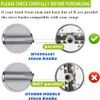 5PCS W10594481 Stove Knobs Replacement for Ovens and Kitchen Burner Stove Knobs