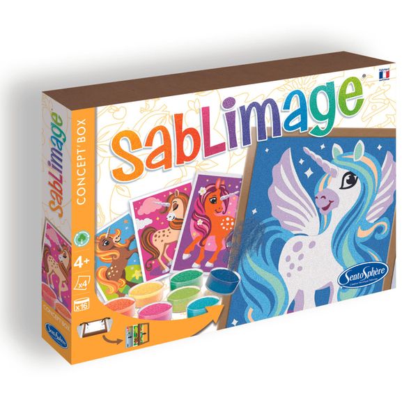 Sentosphère Sablimage Sand Art Unicorns