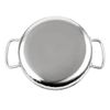Olympia Table Presentation Handled Dish Stainless Steel Hammered, 125 mm